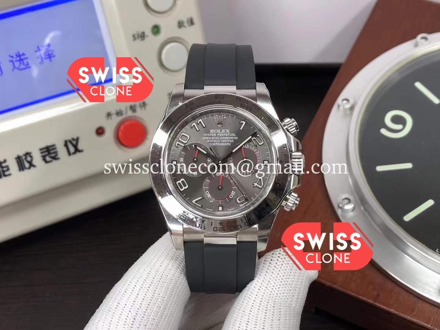 Rolex Cosmograph Daytona 116519 Grey Dial Cal.4130