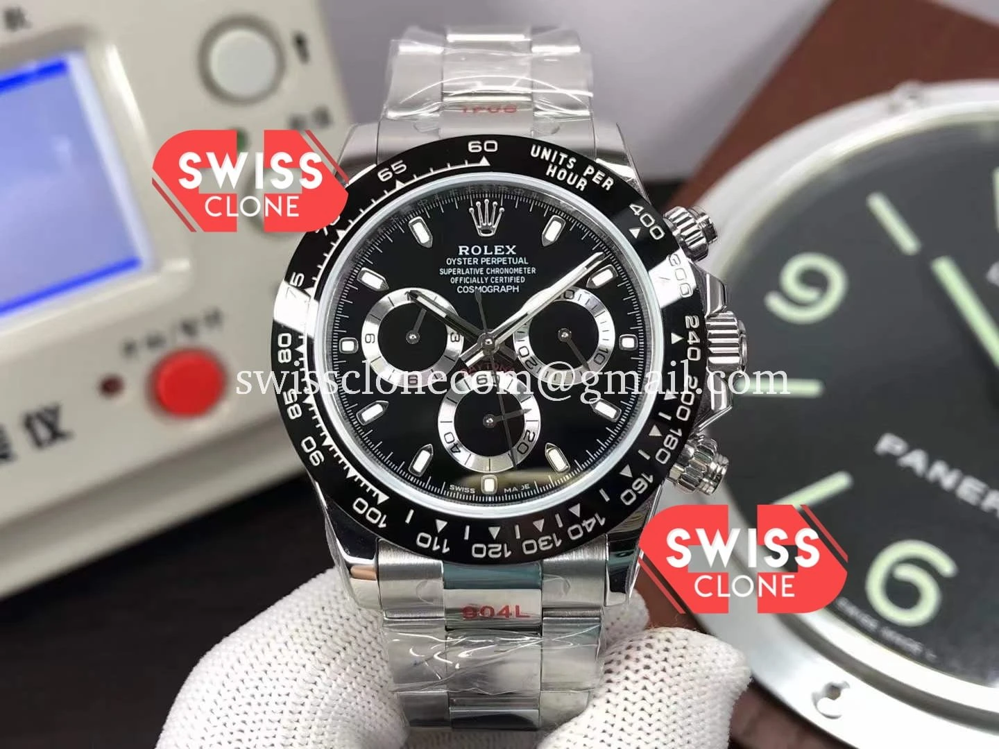 Rolex Cosmograph Daytona Black Dial M116500LN 904L