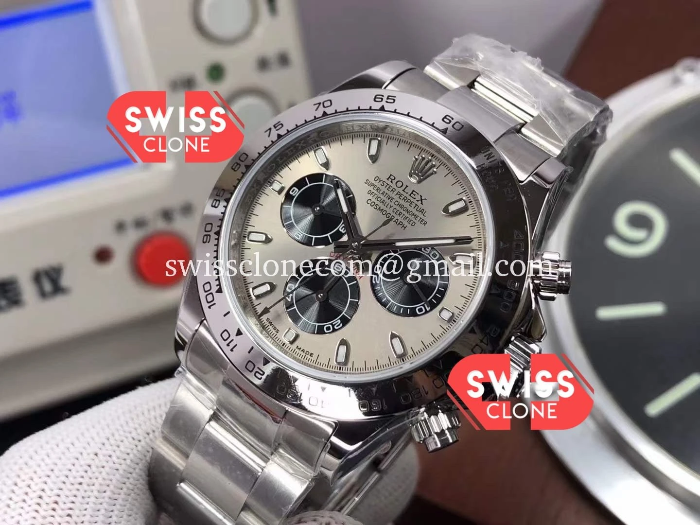Rolex Cosmograph Daytona Grey Dial M116509 Original Cal 1:1 Super Clone - Clasp & Bracelet Finishing