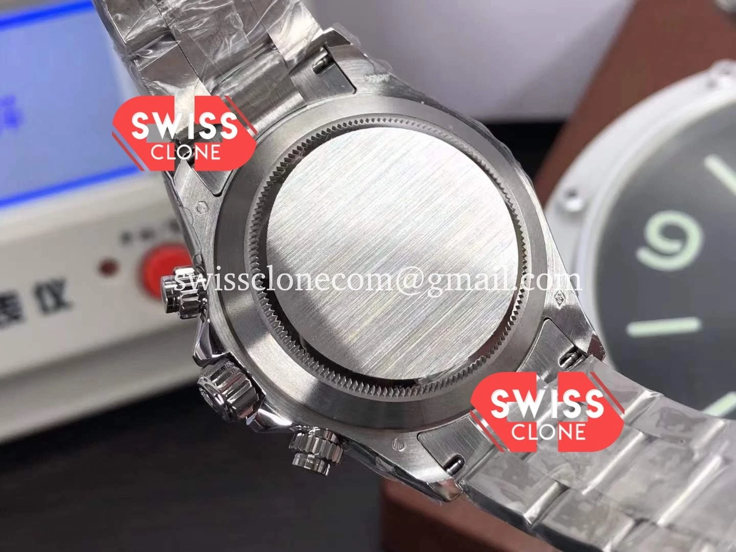 Rolex Cosmograph Daytona Grey Dial M116509 Original Cal 1:1 Super Clone - On-Wrist Presence View