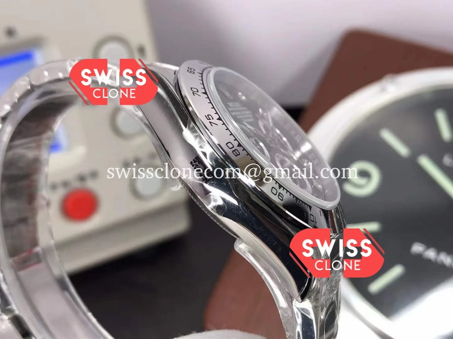 Rolex Cosmograph Daytona M116509 0055 Black Diamond 1:1 Super Clone - Caseback & Cloned Calibre Movement
