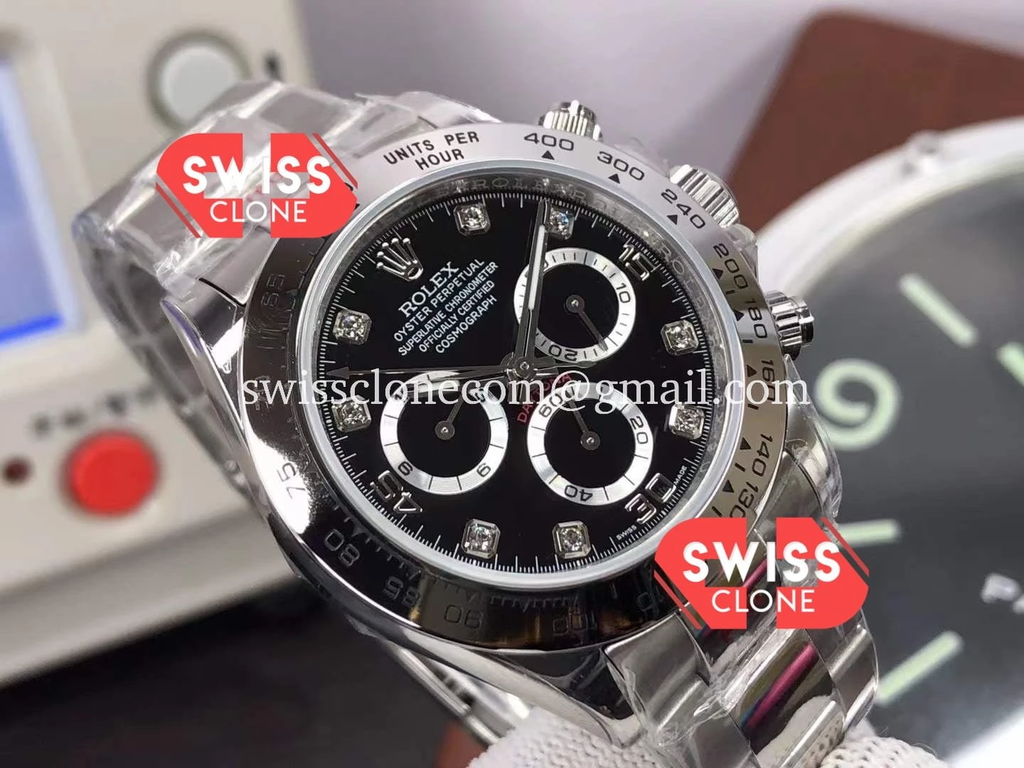Rolex Cosmograph Daytona M116509 0055 Black Diamond 1:1 Super Clone - Clasp & Bracelet Finishing