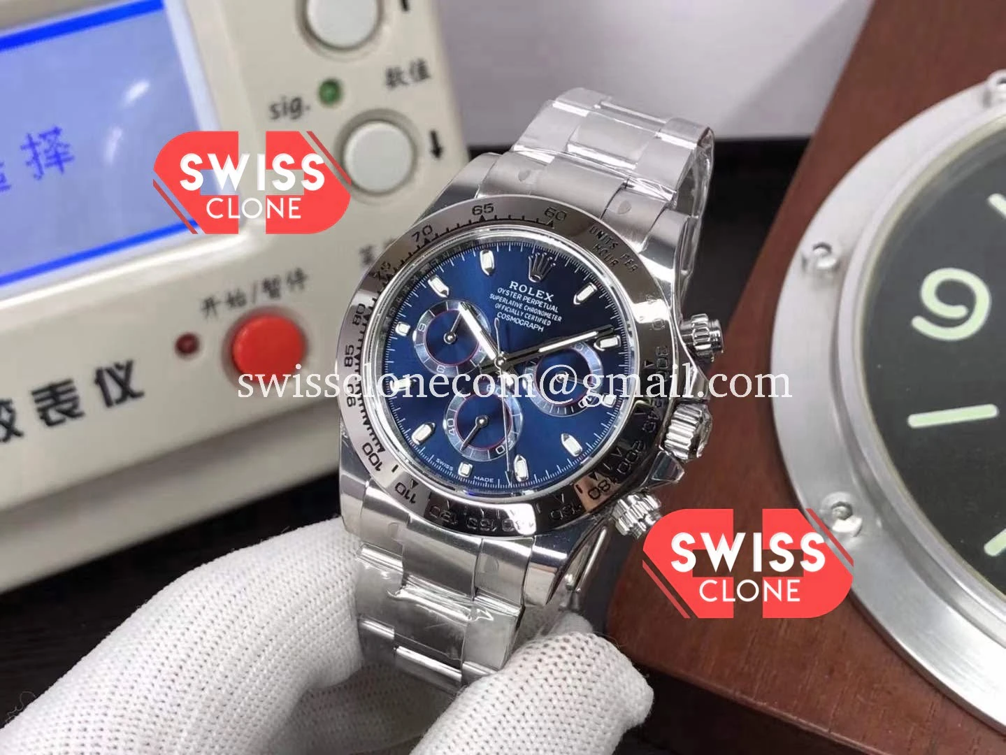 Rolex Cosmograph Daytona M116509 Blue Dial 1:1 Super Clone - Clasp & Bracelet Finishing