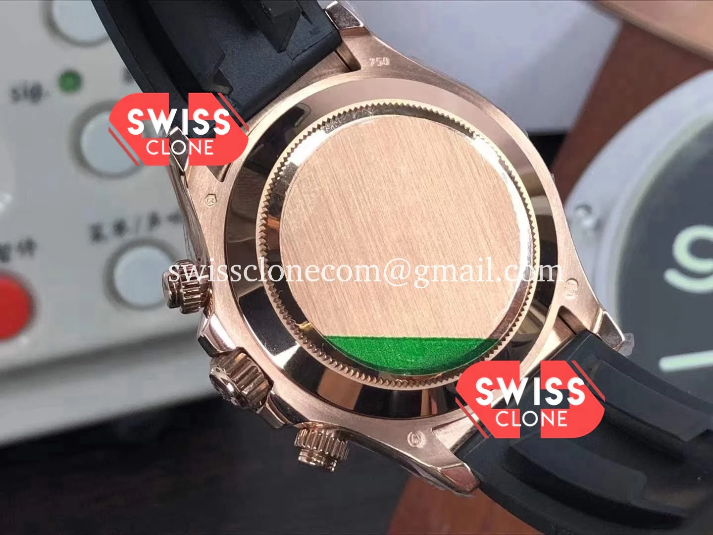 Rolex Cosmograph Daytona M116515 Rose Gold 4130 1:1 Super Clone - On-Wrist Presence View