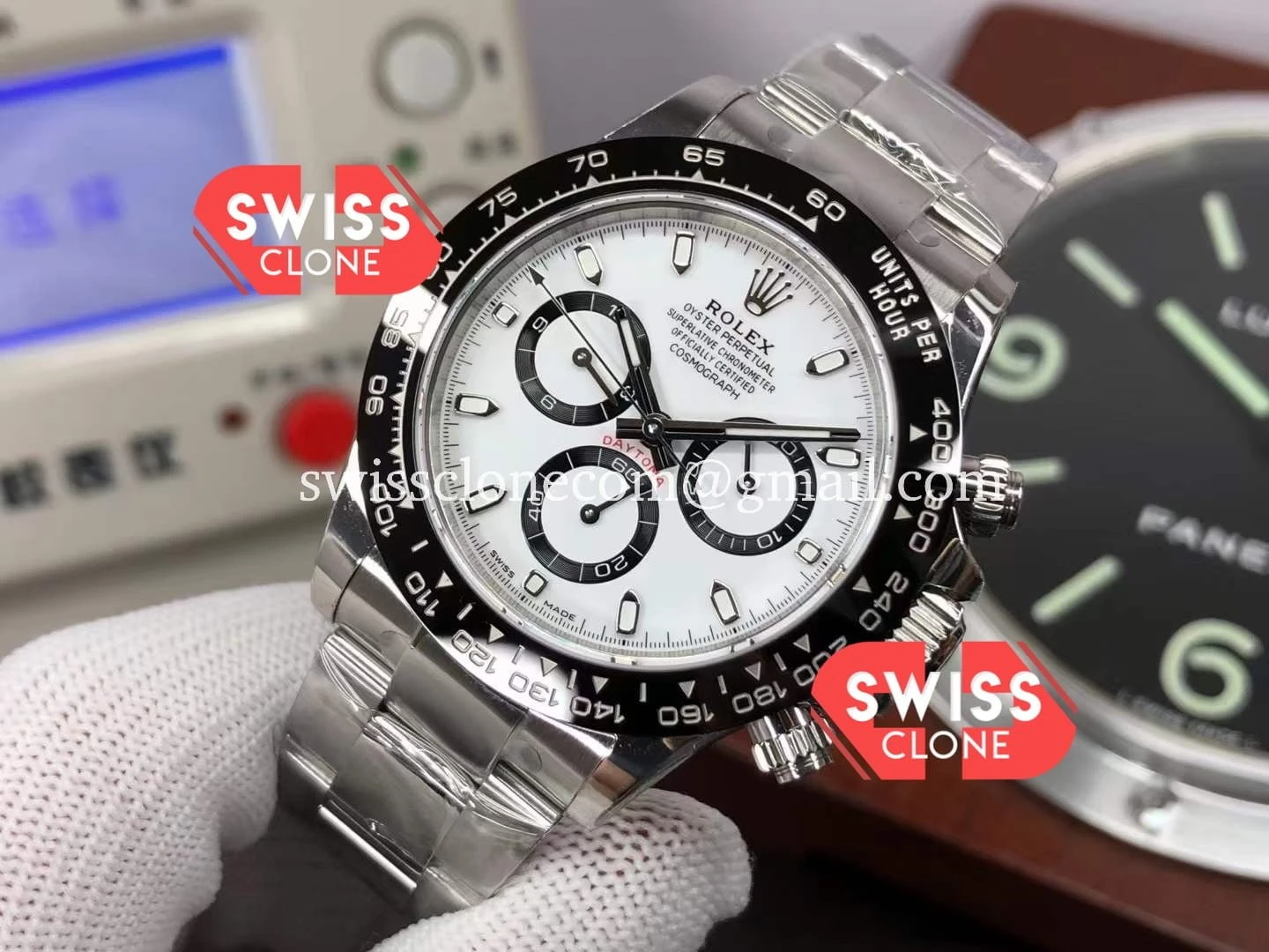 Rolex Cosmograph Daytona White Dial M116500LN 904L 1:1 Super Clone - Clasp & Bracelet Finishing