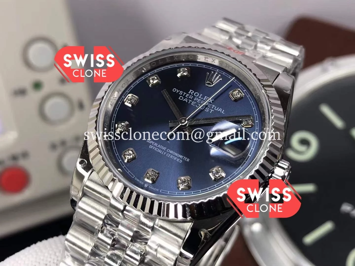Rolex Datejust 126234 36MM in 904L 1:1 Super Clone - Clasp & Bracelet Finishing