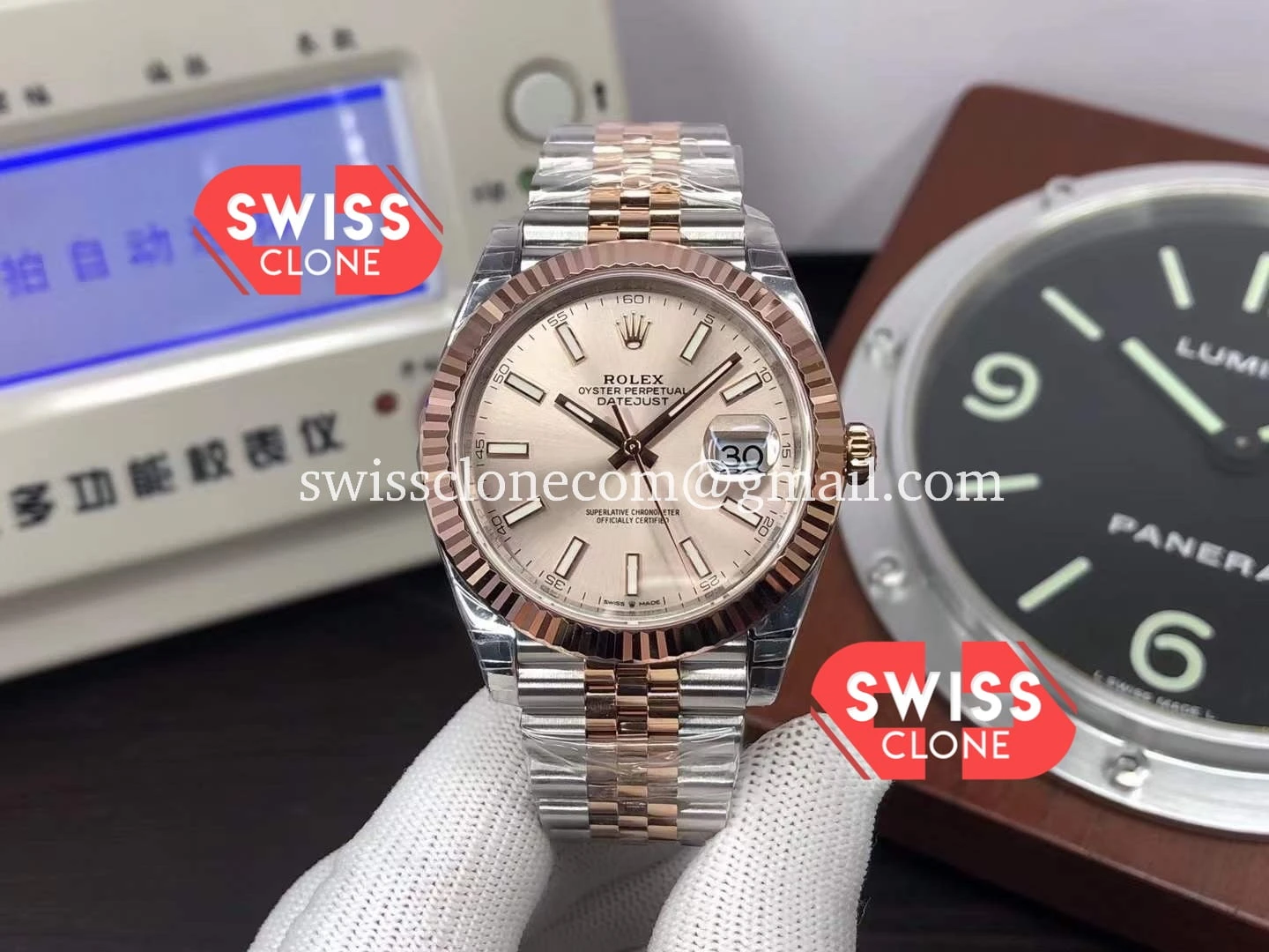 Rolex Datejust 126331 41mm Two Tone Rose Gold 3235