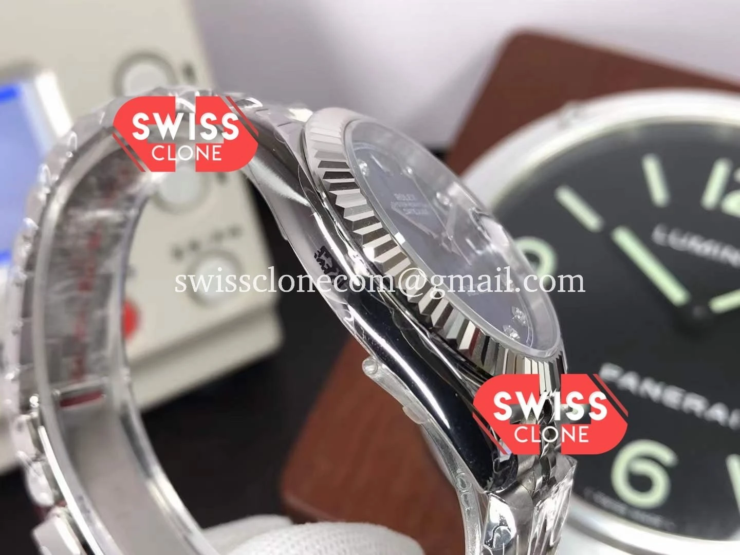 Rolex Datejust 126334 41MM Blue Dial 904L Steel 1:1 Super Clone - Caseback & Cloned Calibre Movement