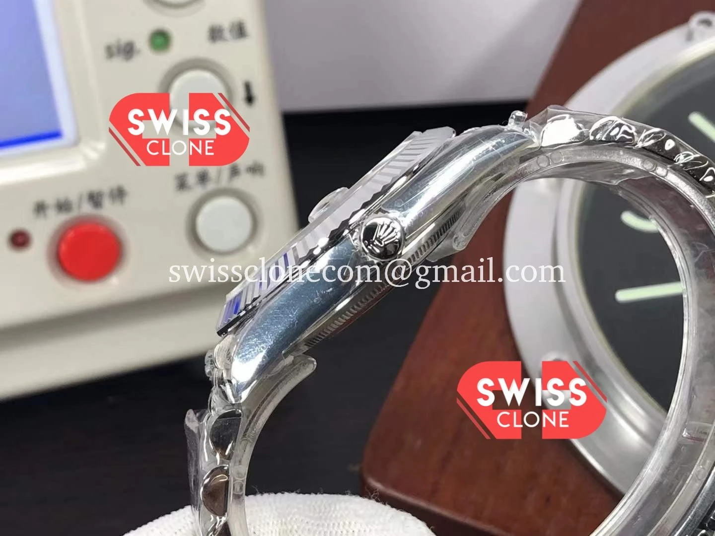 Rolex Datejust 126334 41mm Blue Dial Cal.3235 904L 1:1 Super Clone - Lateral Case Thickness Profile