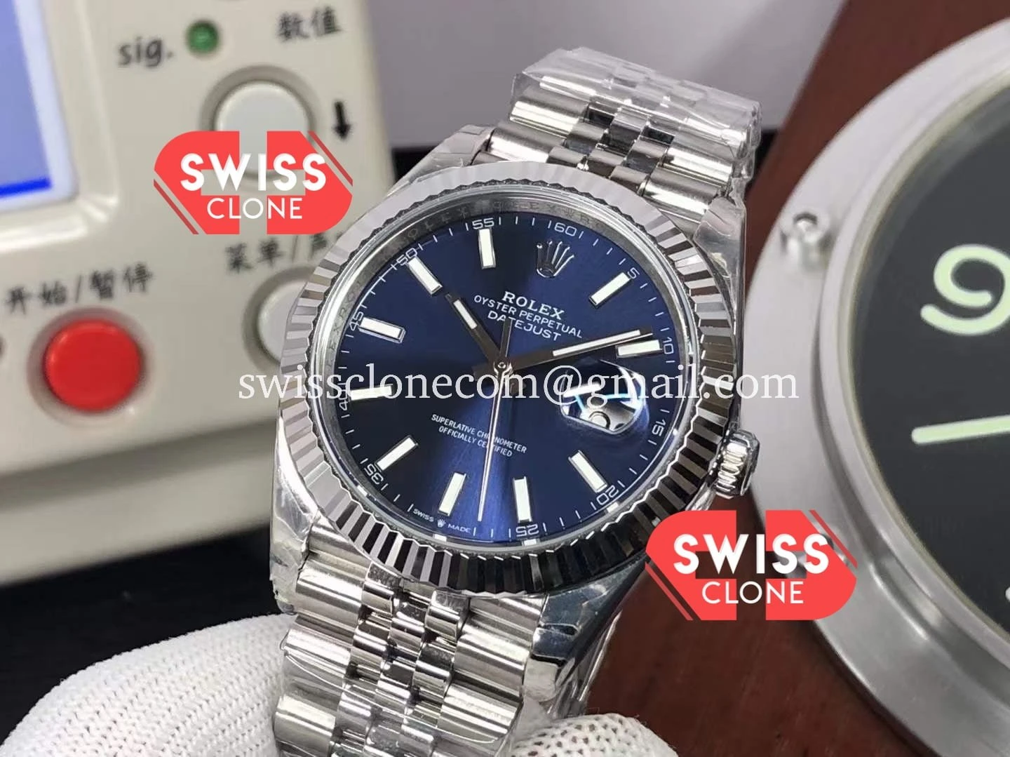 Rolex Datejust 126334 41mm Blue Dial Cal.3235 904L 1:1 Super Clone - Clasp & Bracelet Finishing