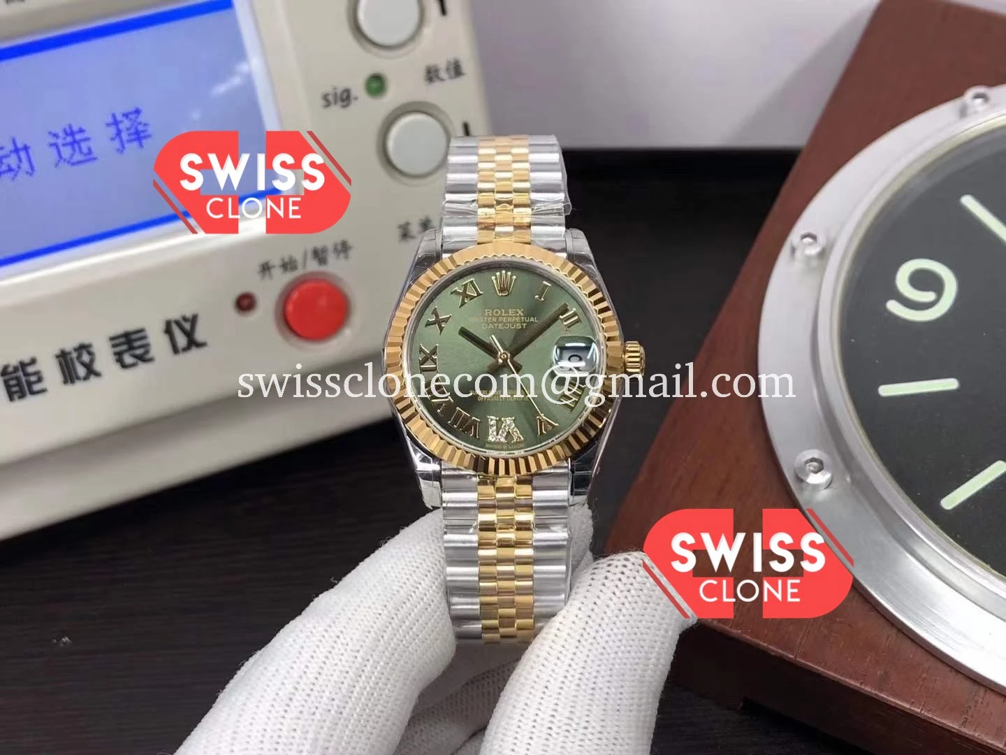 Rolex Datejust 278273 31MM Tone Yellow Gold Green Dial
