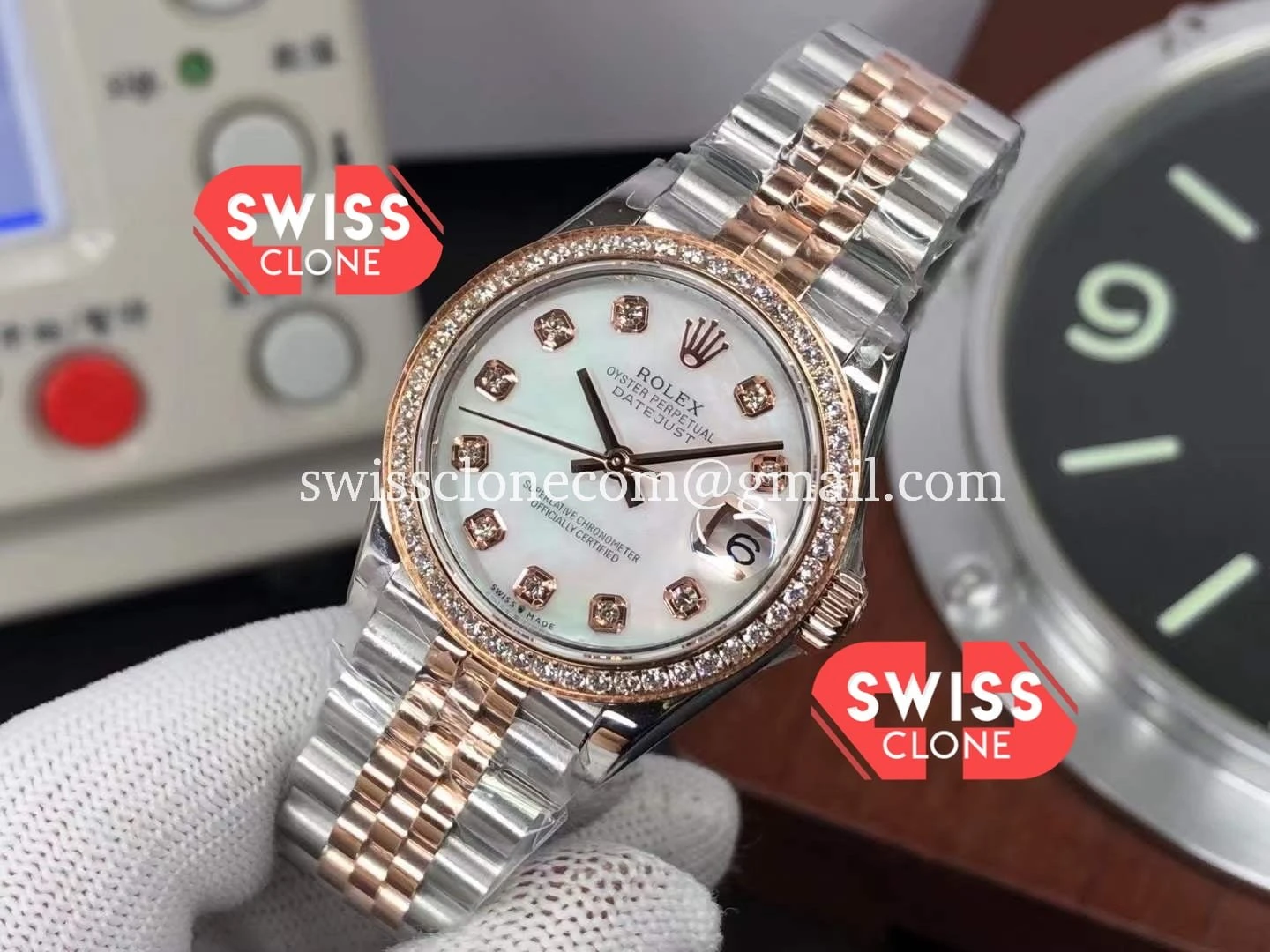 Rolex Datejust 278381 31MM in 904L Steel Two Tone 1:1 Super Clone - Clasp & Bracelet Finishing