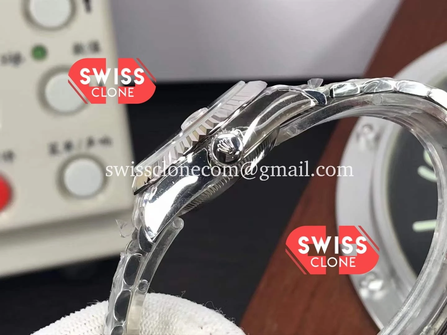 Rolex Datejust 28MM in 904L 1:1 Super Clone - Lateral Case Thickness Profile