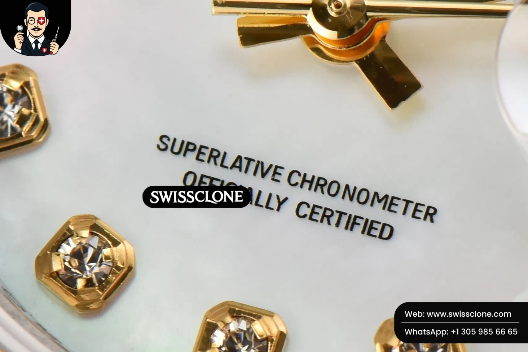 Rolex DateJust 28mm Ladies WF YG/SS MOP Dial Diamond Marker Jubilee 1:1 Super Clone - On-Wrist Presence View