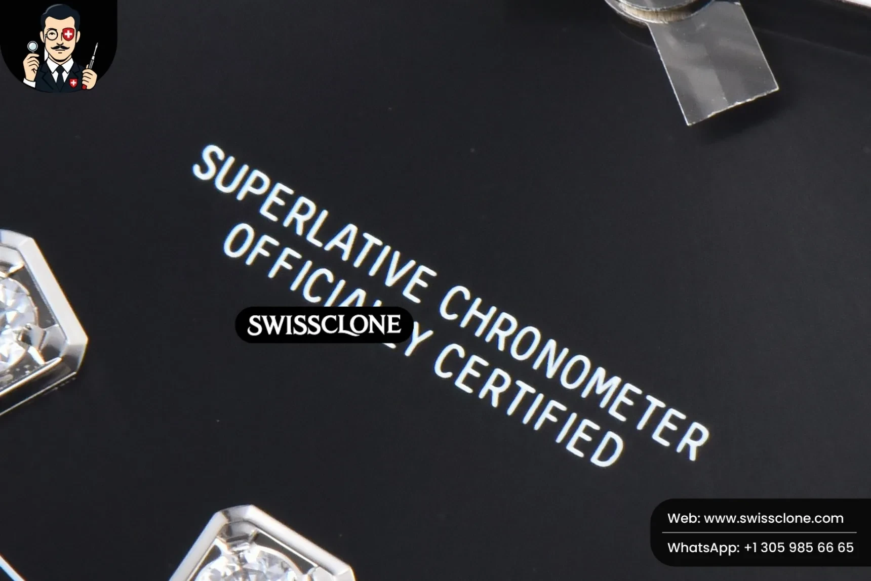 Rolex DateJust 36mm 126234 904L Black Dial Diamond Marker Jubilee VS3235 1:1 Super Clone - On-Wrist Presence View