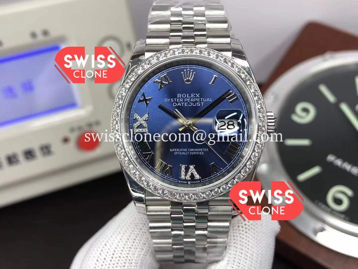 Rolex Datejust 36mm Blue Dial 904L