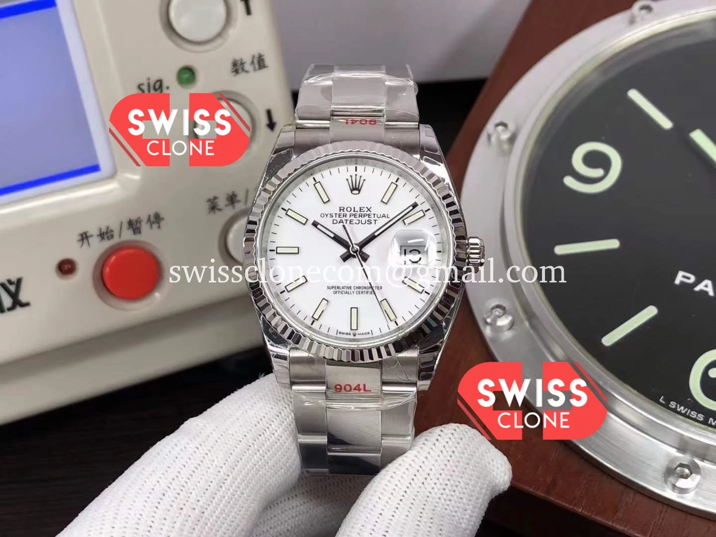 Rolex Datejust 36MM White Dial Cal.3235 Movement 904L
