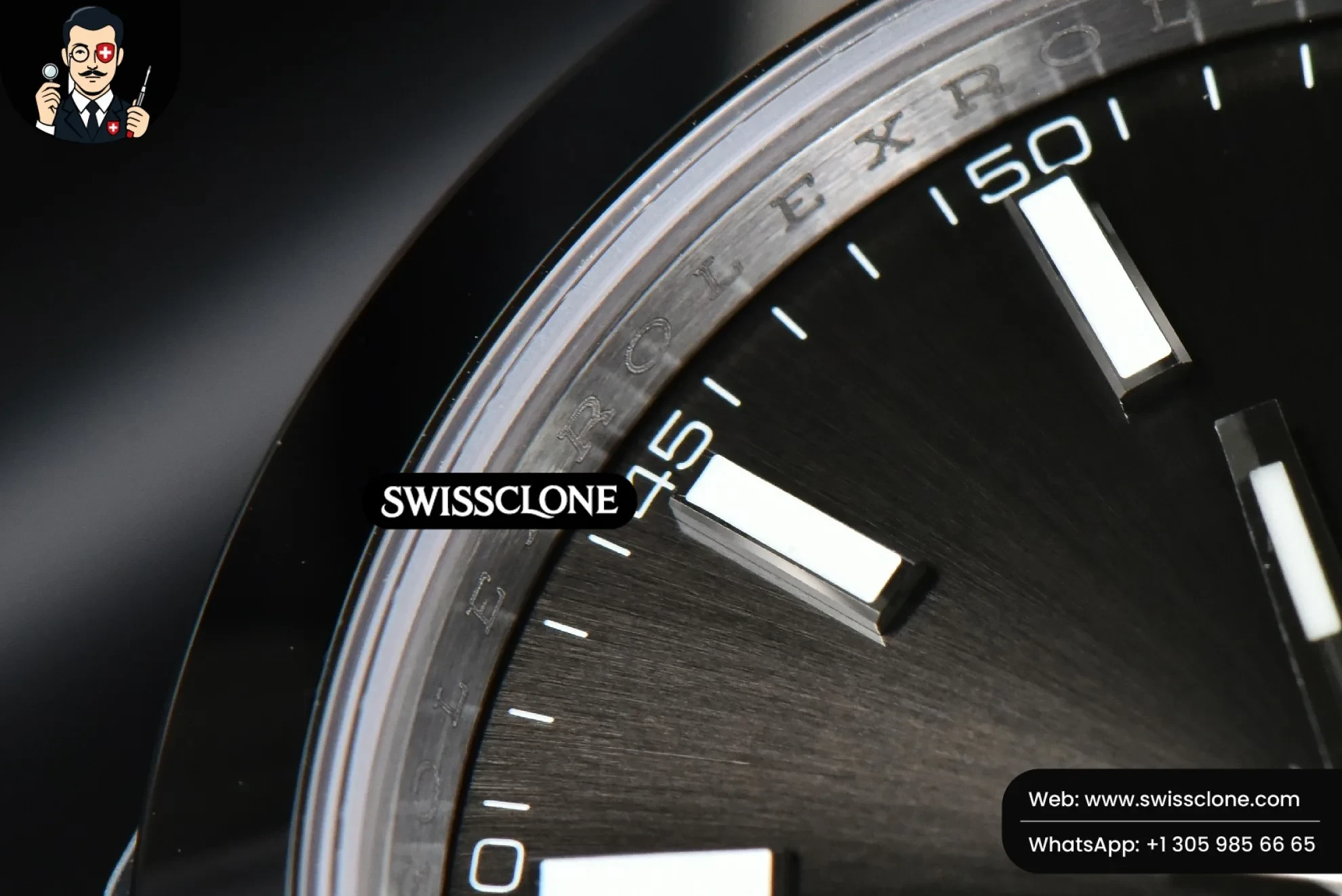 Rolex DateJust 41mm 126300 Smooth Bezel Black Dial Jubilee VS3235 1:1 Super Clone - Caseback & Cloned Calibre Movement
