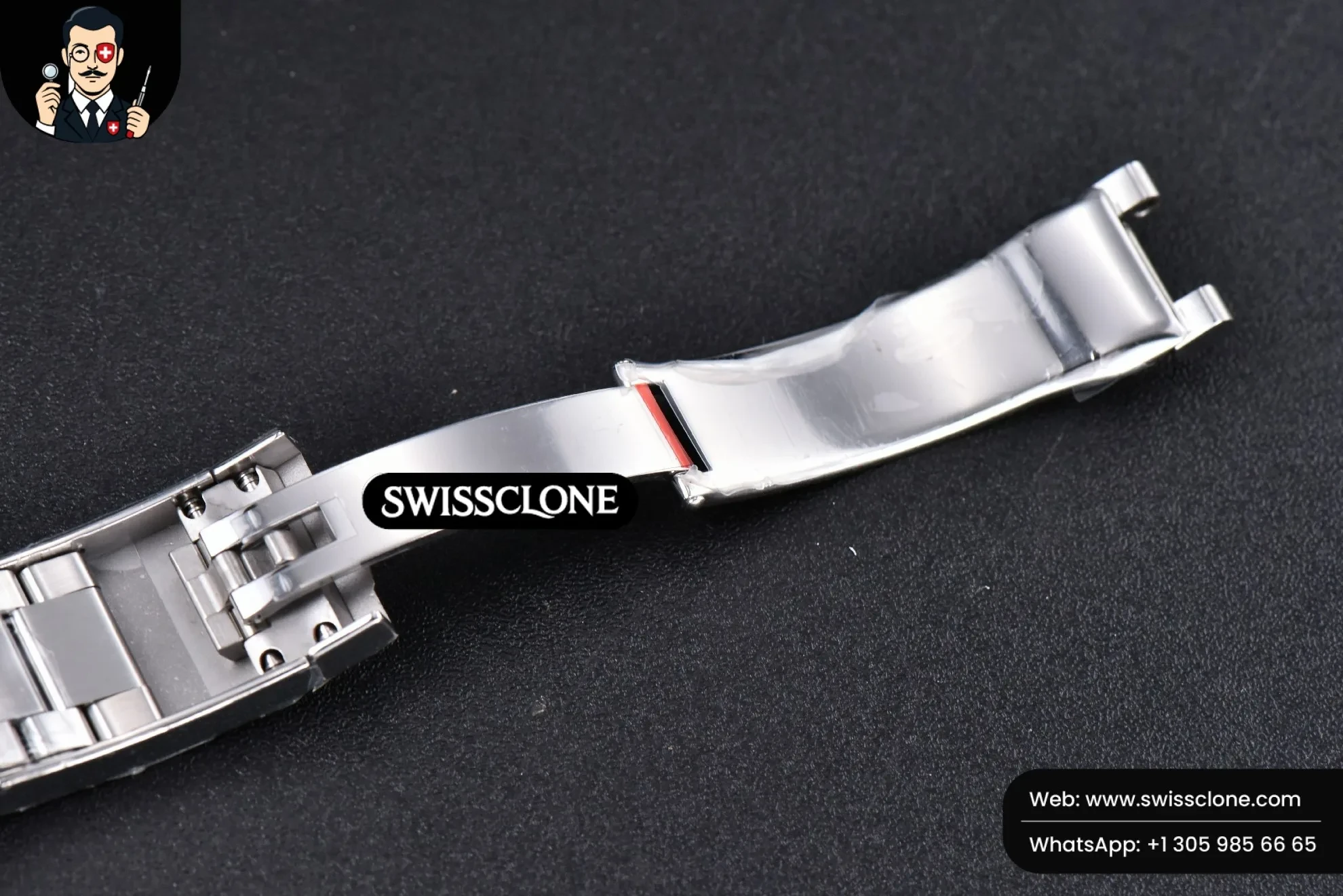 Rolex DateJust 41mm 126334 Fluted Bezel Blue Dial Oyster VS3235 1:1 Super Clone - Lateral Case Thickness Profile