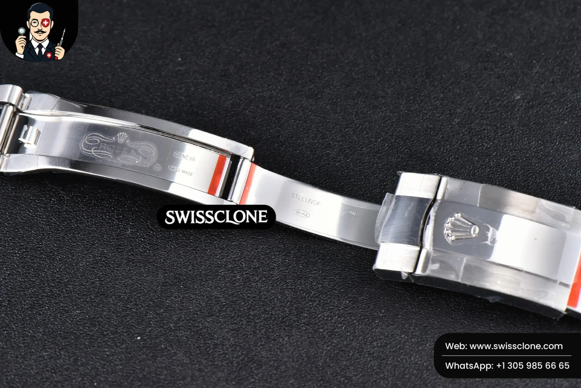 Rolex DateJust 41mm 126334 Fluted Bezel Silver Dial Oyster VS3235 1:1 Super Clone - Lateral Case Thickness Profile