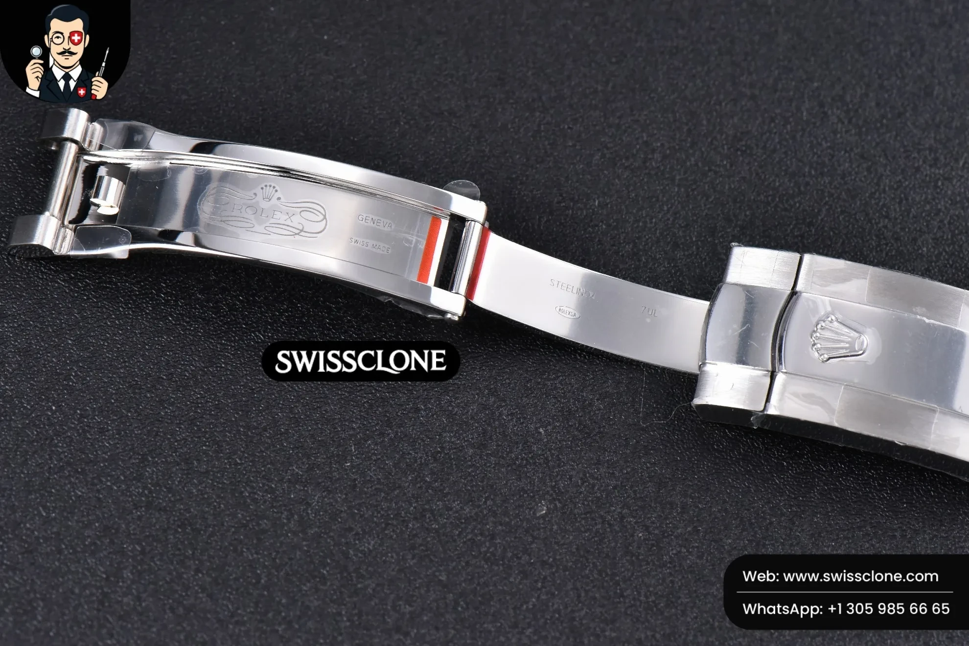 Rolex DateJust 41mm 126334 Fluted Bezel White Dial Oyster VS3235 1:1 Super Clone - Caseback & Cloned Calibre Movement