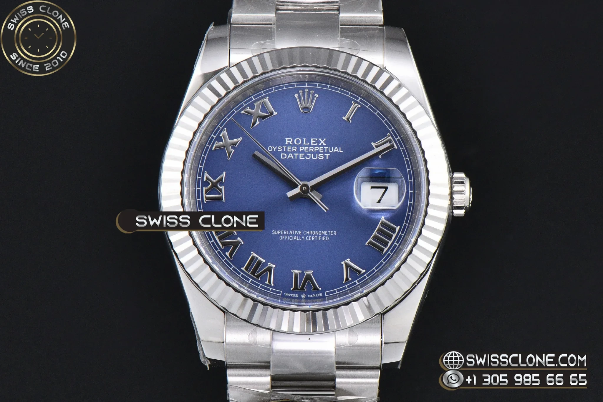 Rolex DateJust 41mm 126334 VF Blue Dial Oyster DD3235