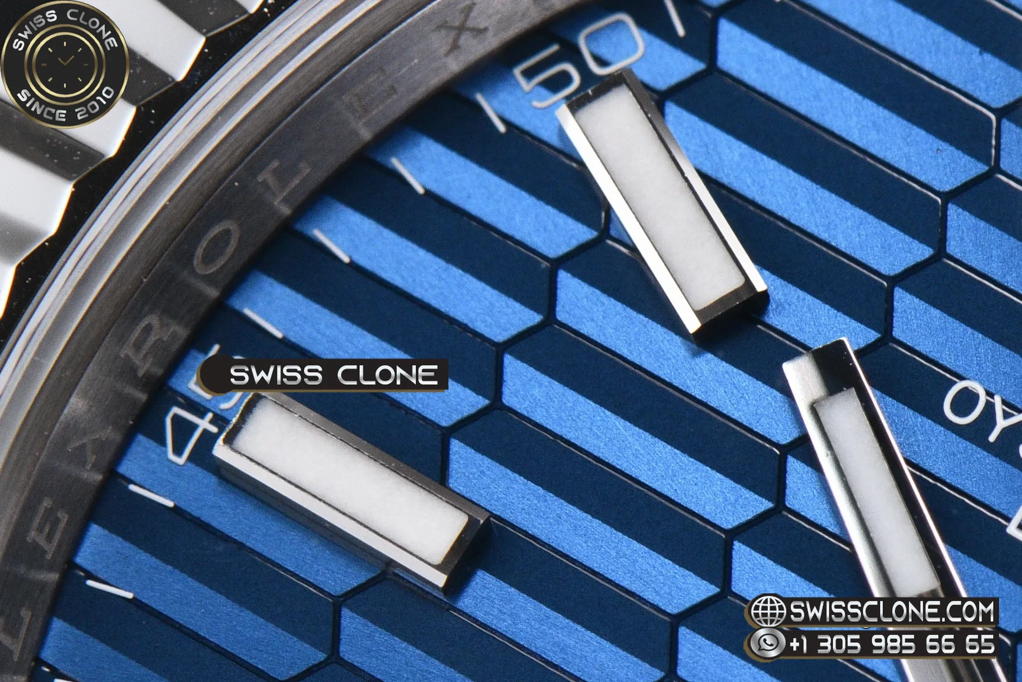 Rolex DateJust 41mm 126334 VF Blue Motif Dial Jubilee DD3235 1:1 Super Clone - Lateral Case Thickness Profile