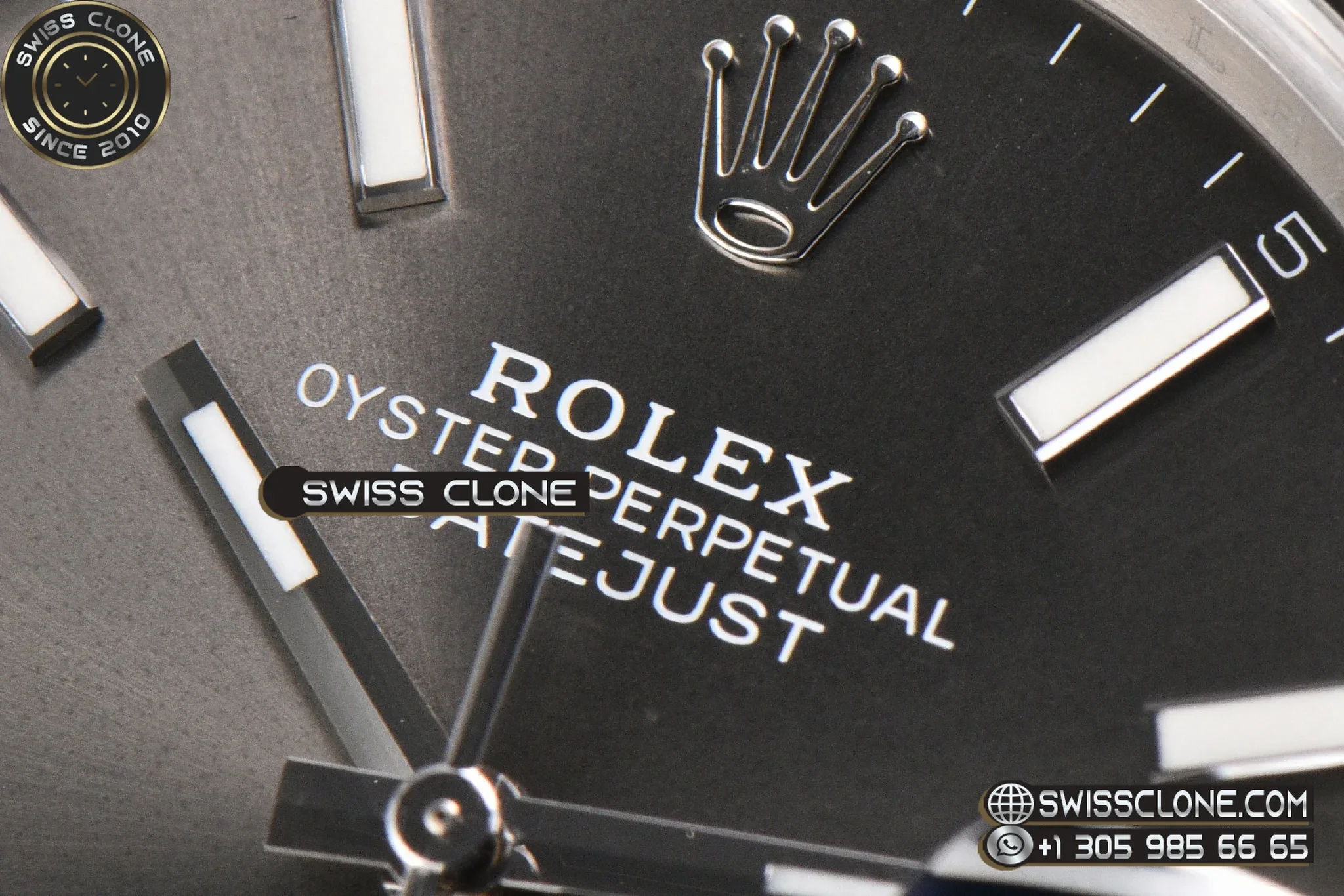 Rolex DateJust 41mm 126334 VF Gray Dial Oyster DD3235 1:1 Super Clone - Clasp & Bracelet Finishing