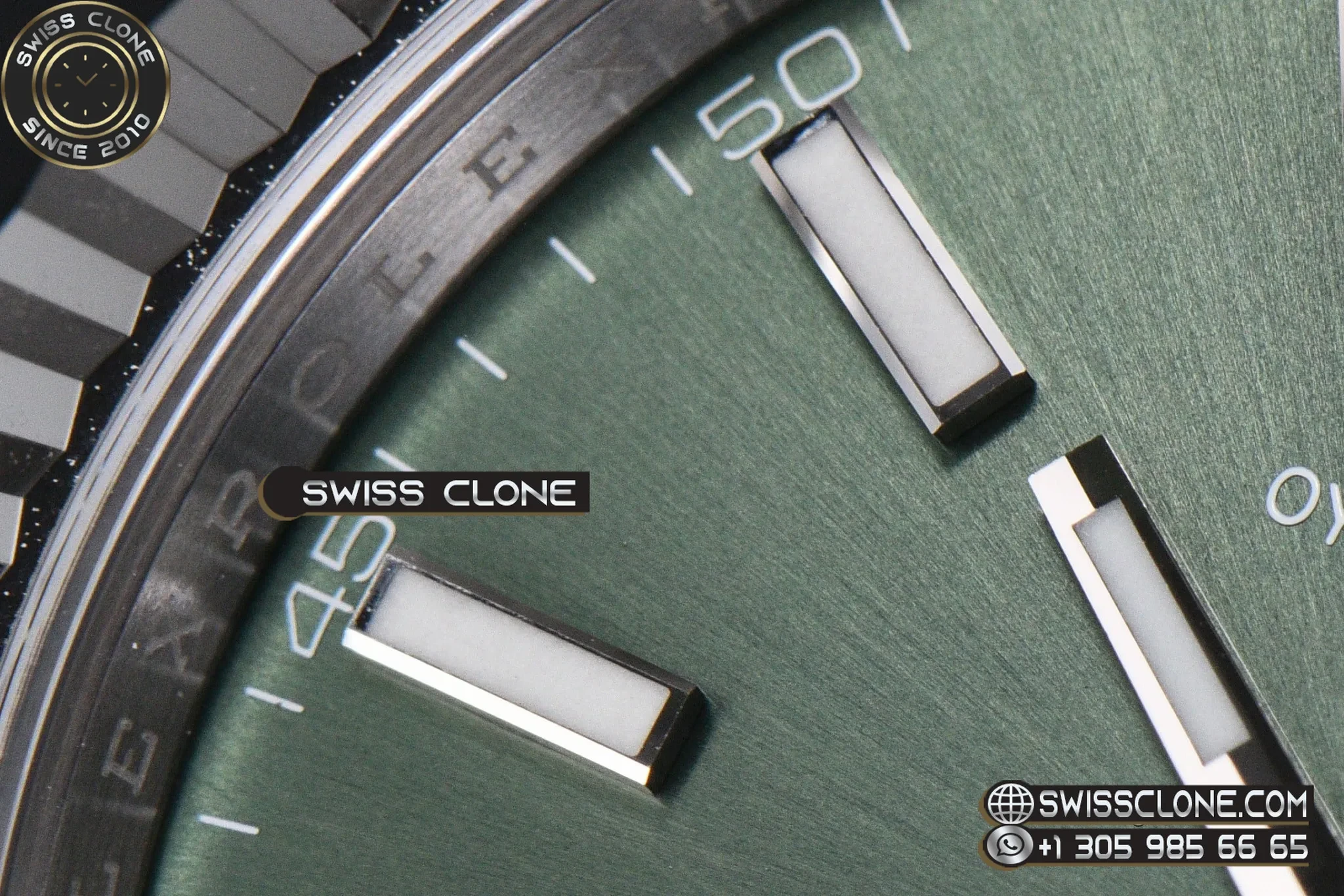Rolex DateJust 41MM 126334 VF Mint Green Dial 1:1 Super Clone - Caseback & Cloned Calibre Movement