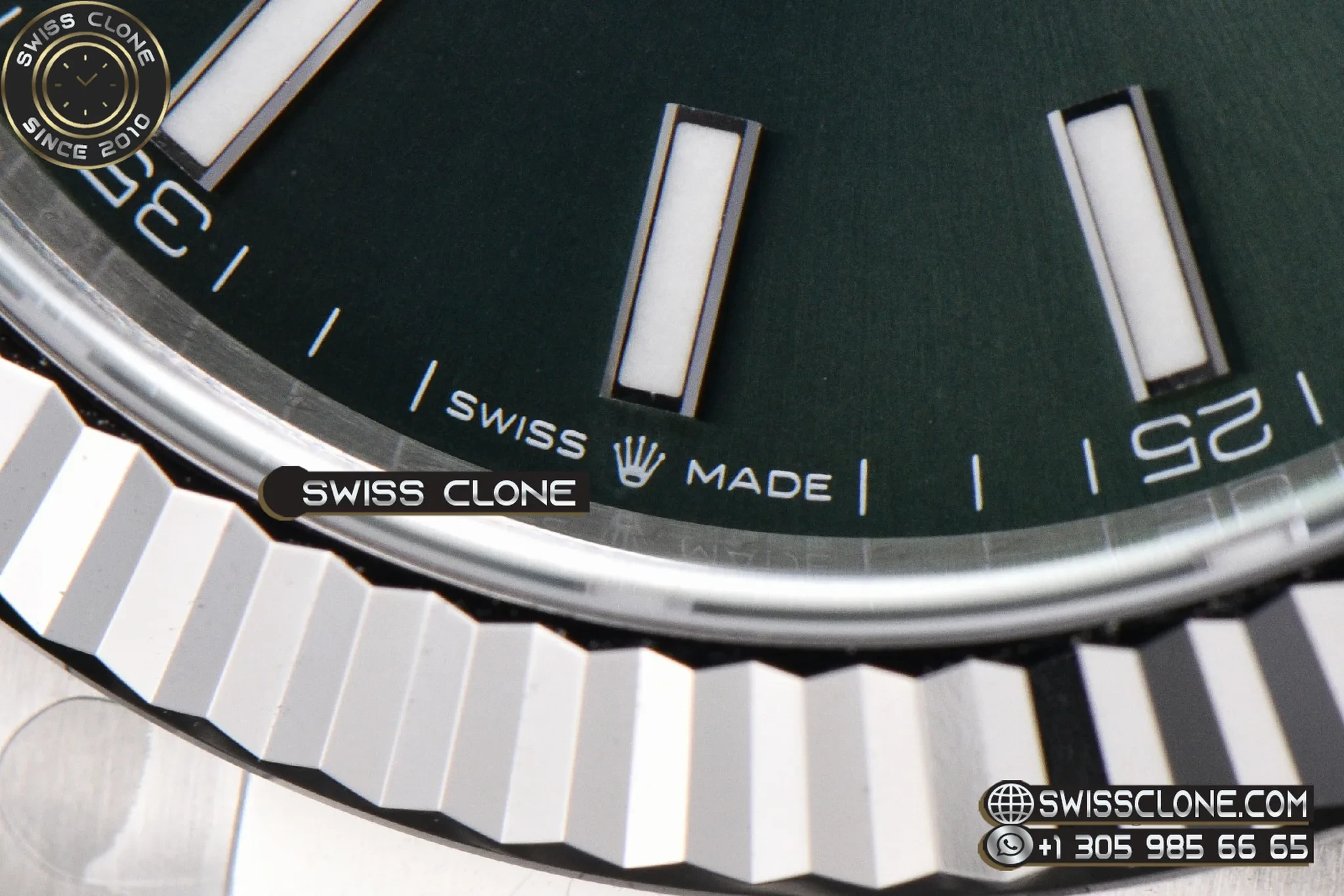 Rolex DateJust 41MM 126334 VF Mint Green Dial 1:1 Super Clone - On-Wrist Presence View