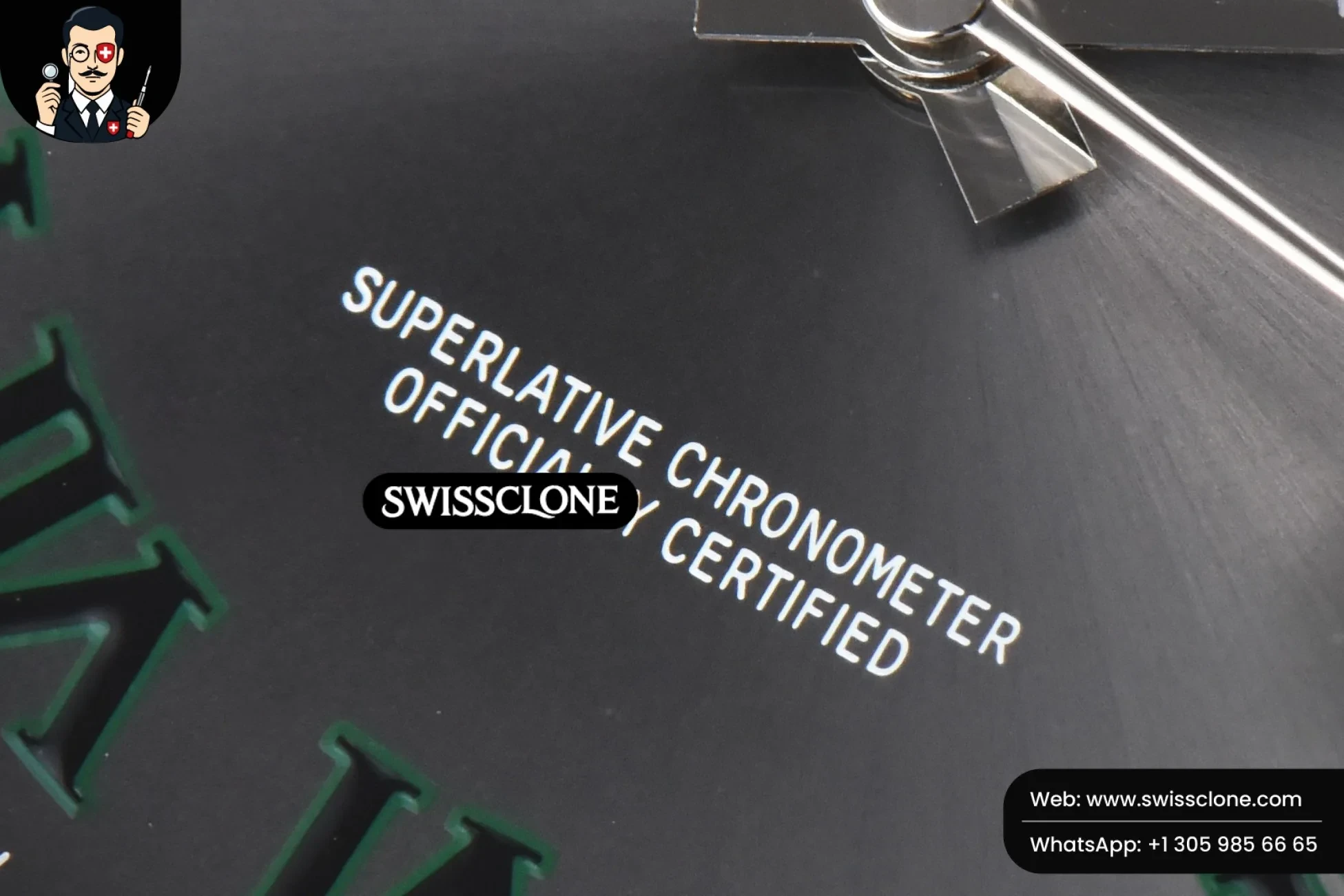 Rolex DateJust 41mm 904L Wimbledon Gray Dial Green Marker Jubilee VS3235 1:1 Super Clone - On-Wrist Presence View