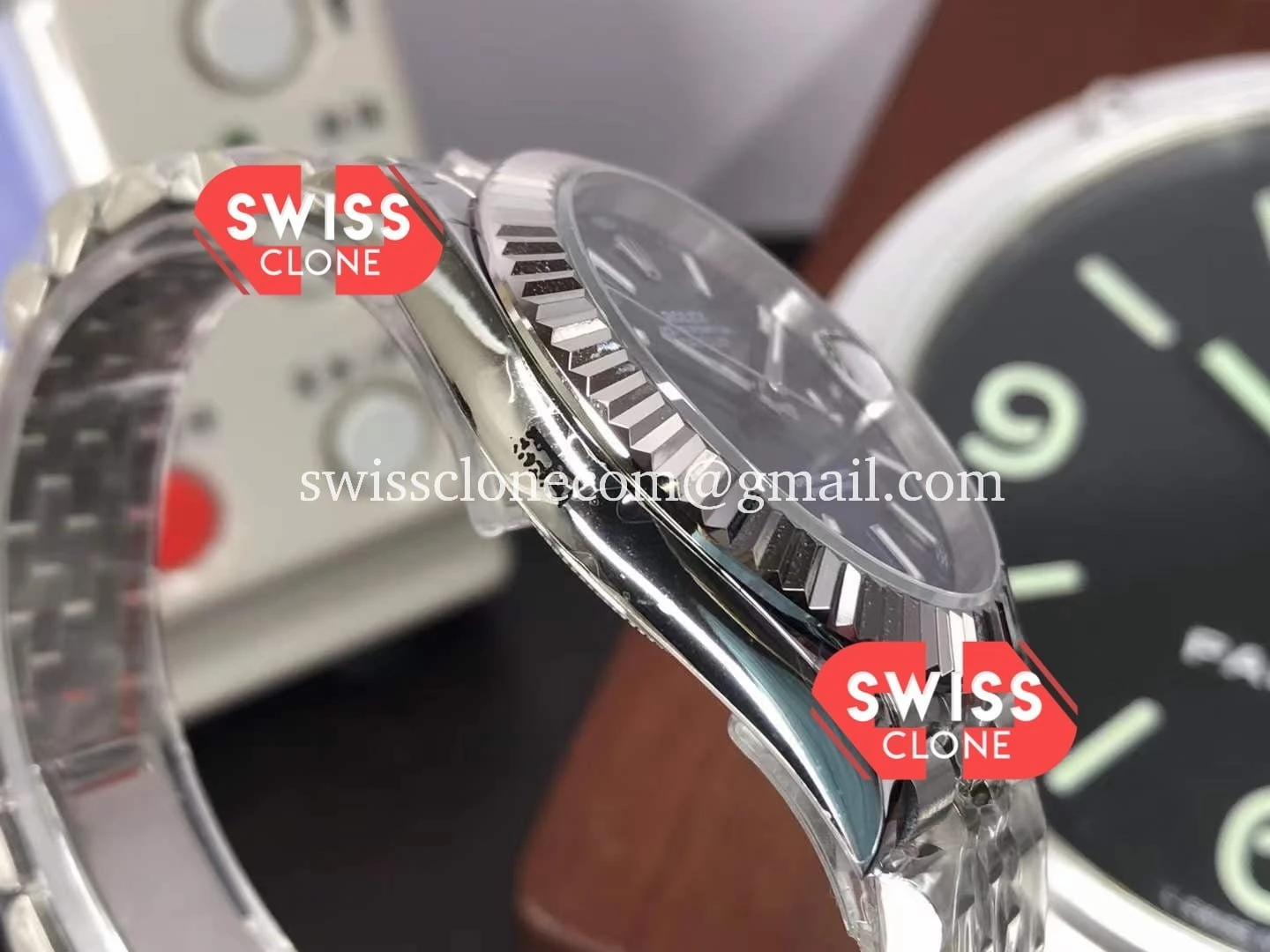 Rolex Datejust 41MM Blue Dial Jubilee 904L 1:1 Super Clone - Caseback & Cloned Calibre Movement