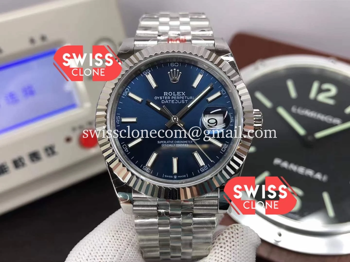 Rolex Datejust 41MM Blue Dial Jubilee 904L