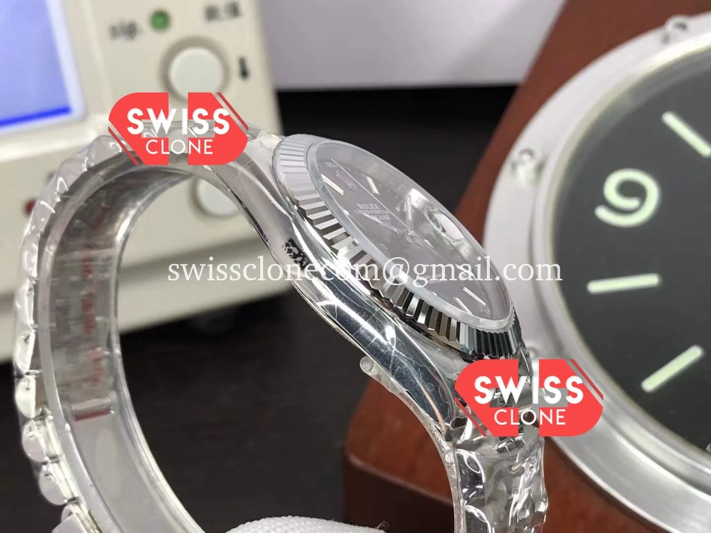 Rolex Datejust 41mm Grey Dial 3235 Movement 904L 1:1 Super Clone - Caseback & Cloned Calibre Movement
