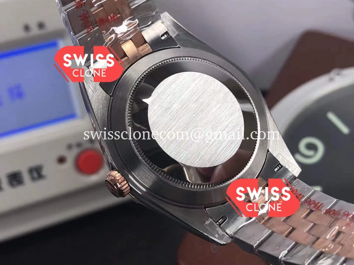 Rolex Datejust 41MM Two Tone Wimbledon Cal.3235 1:1 Super Clone - On-Wrist Presence View