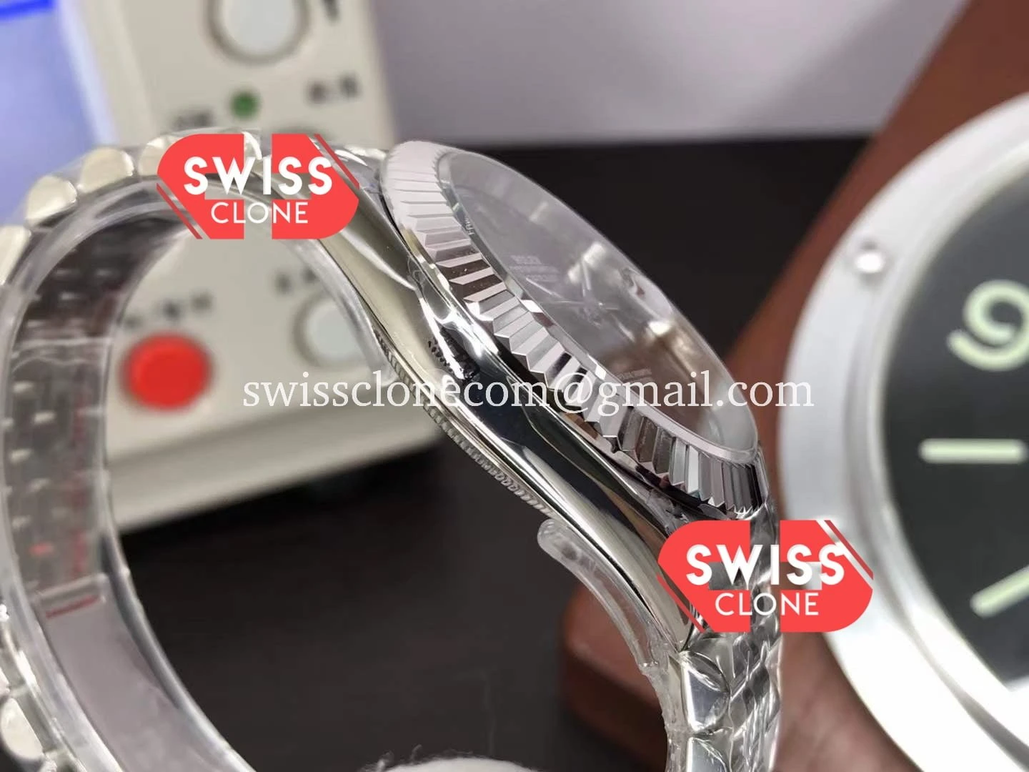Rolex Datejust 41MM Wimbledon Grey Dial Cal.3235 1:1 Super Clone - Lateral Case Thickness Profile