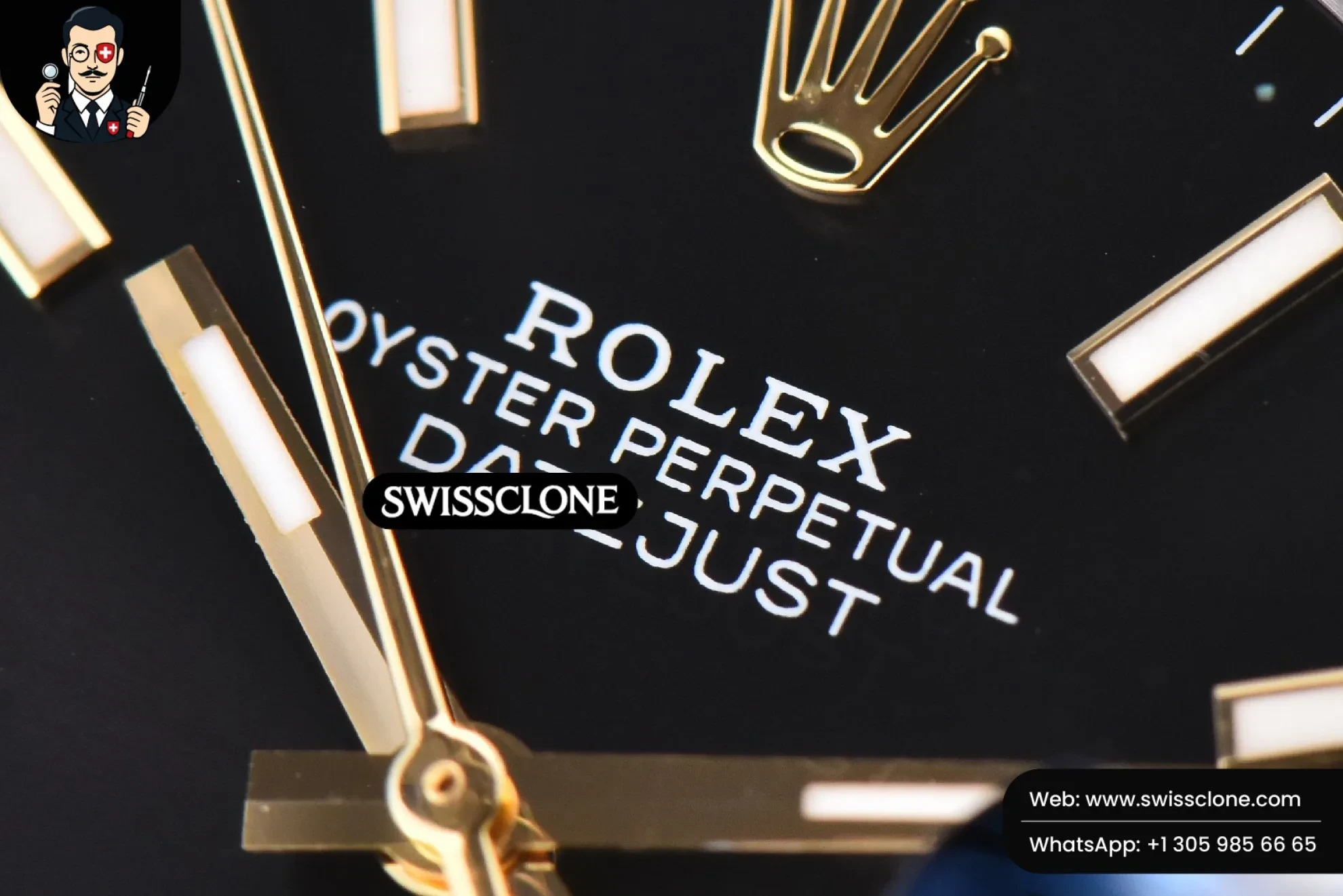 Rolex Datejust 41mm YG/SS Black Dial Stick Marker Fluted Bezel Jubille VR3235 1:1 Super Clone - Caseback & Cloned Calibre Movement