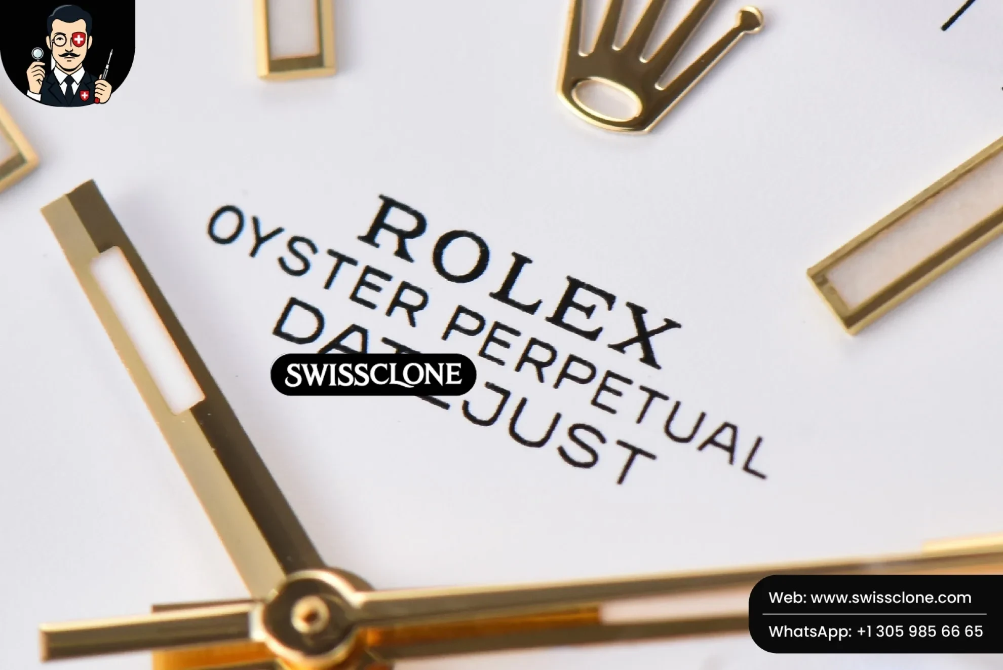 Rolex Datejust 41mm YG/SS White Dial Stick Marker Fluted Bezel Jubille VR3235 1:1 Super Clone - Caseback & Cloned Calibre Movement