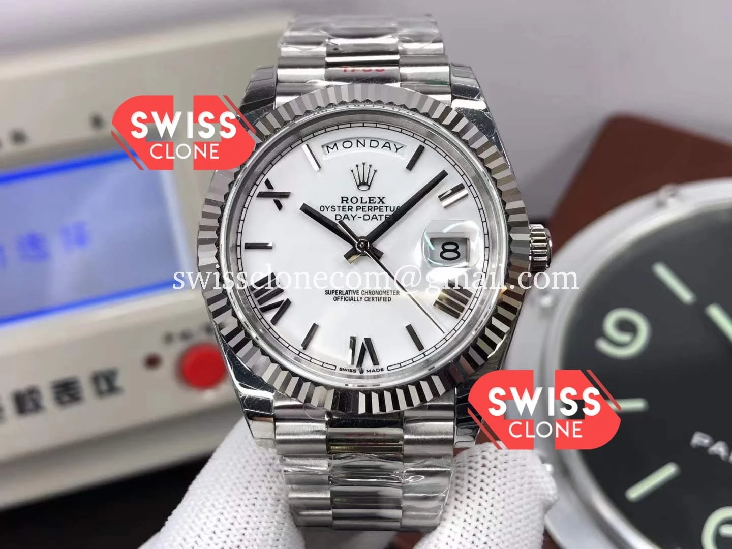 Rolex Day Date 228239 904L Steel 40MM