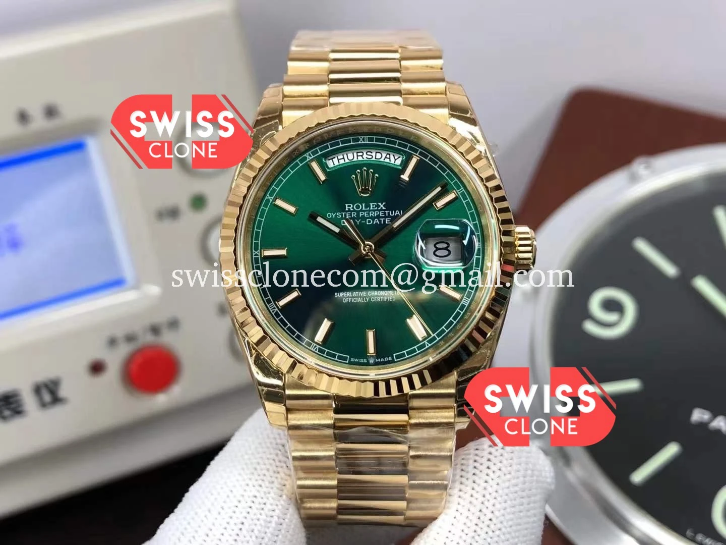 Rolex Day Date 36MM 118238 Green Dial Presidential 18K