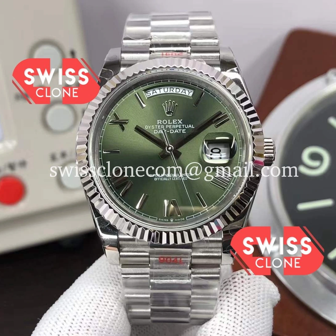 Clean Clones 1:1 Rolex Day-Date Super Clone & Replica Watches | SwissClone