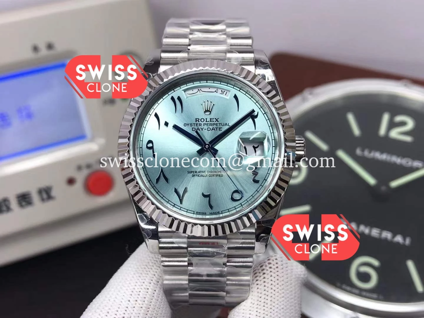 Rolex Day Date 40mm Presidential Stainless Steel