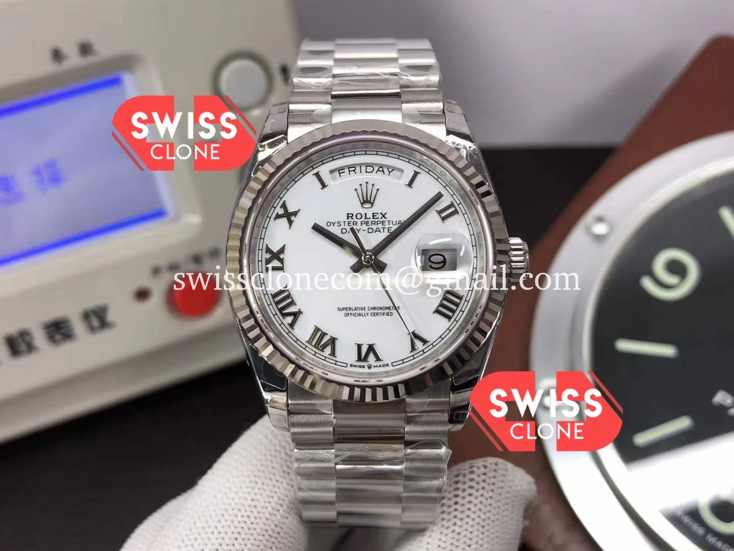 Rolex Day Date Presidential 128239 904L Steel 36MM