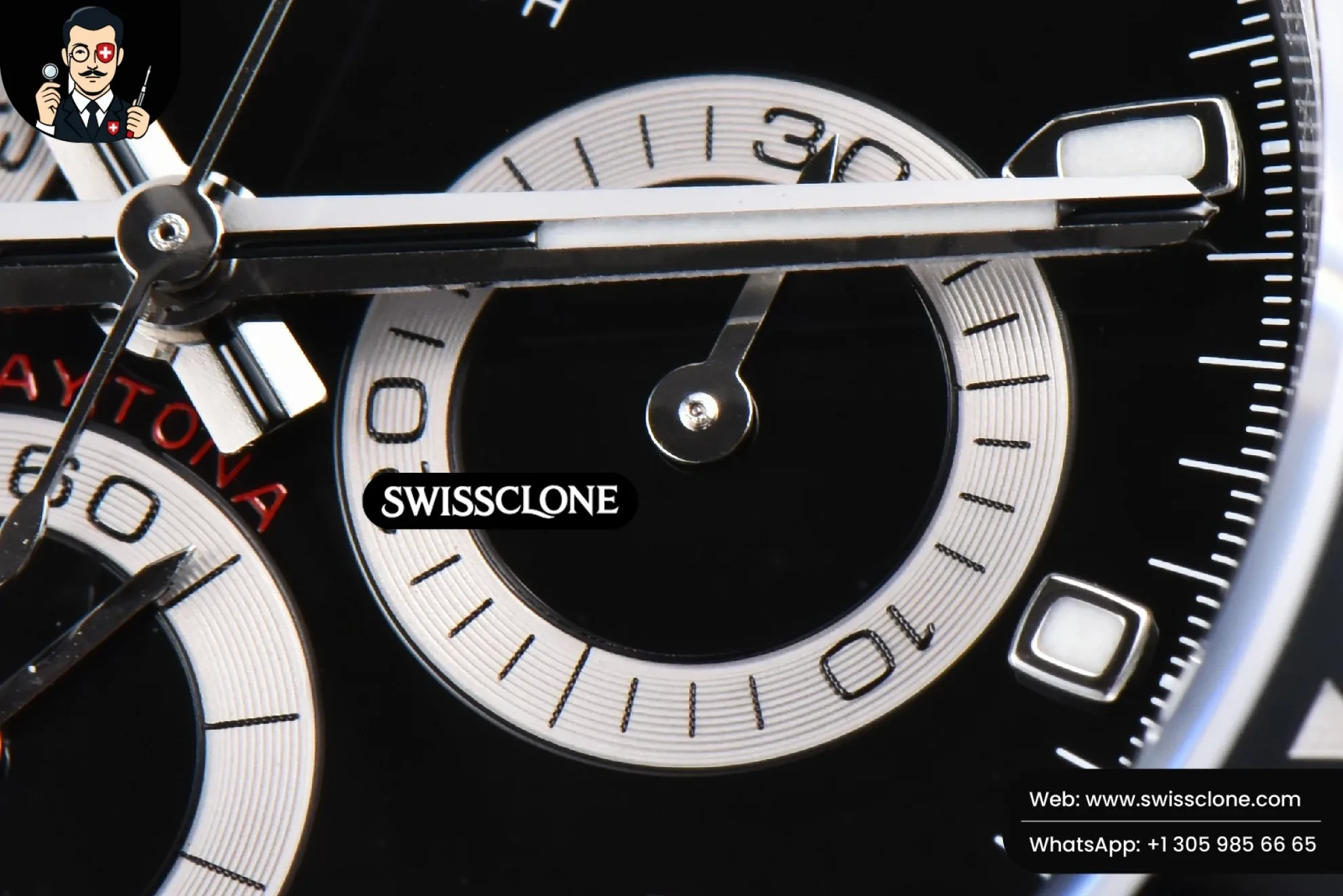 Rolex Daytona 116500 Black Dial 1:1 Super Clone - On-Wrist Presence View