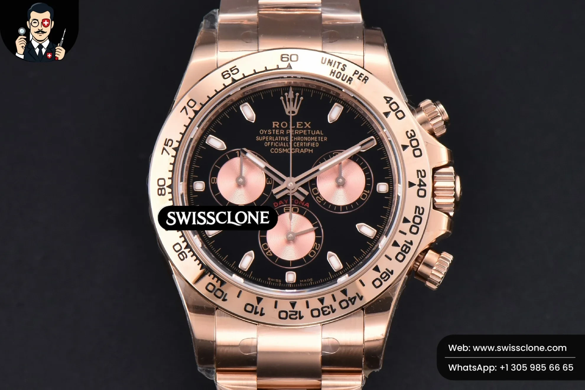 Rolex Daytona 116505 BTF Black Dial Subdial