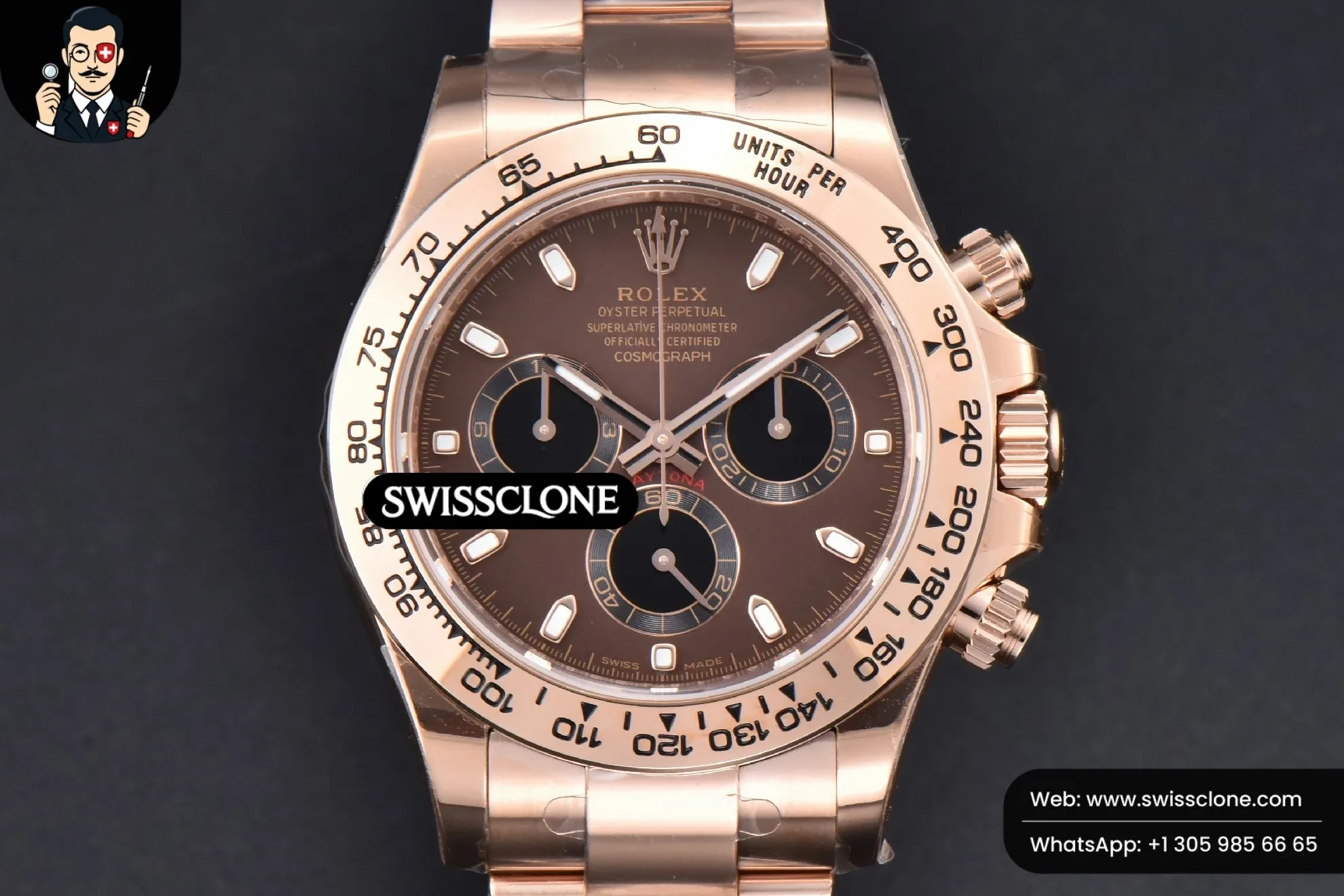 Rolex Daytona 116505 BTF Brown Dial Black Subdial