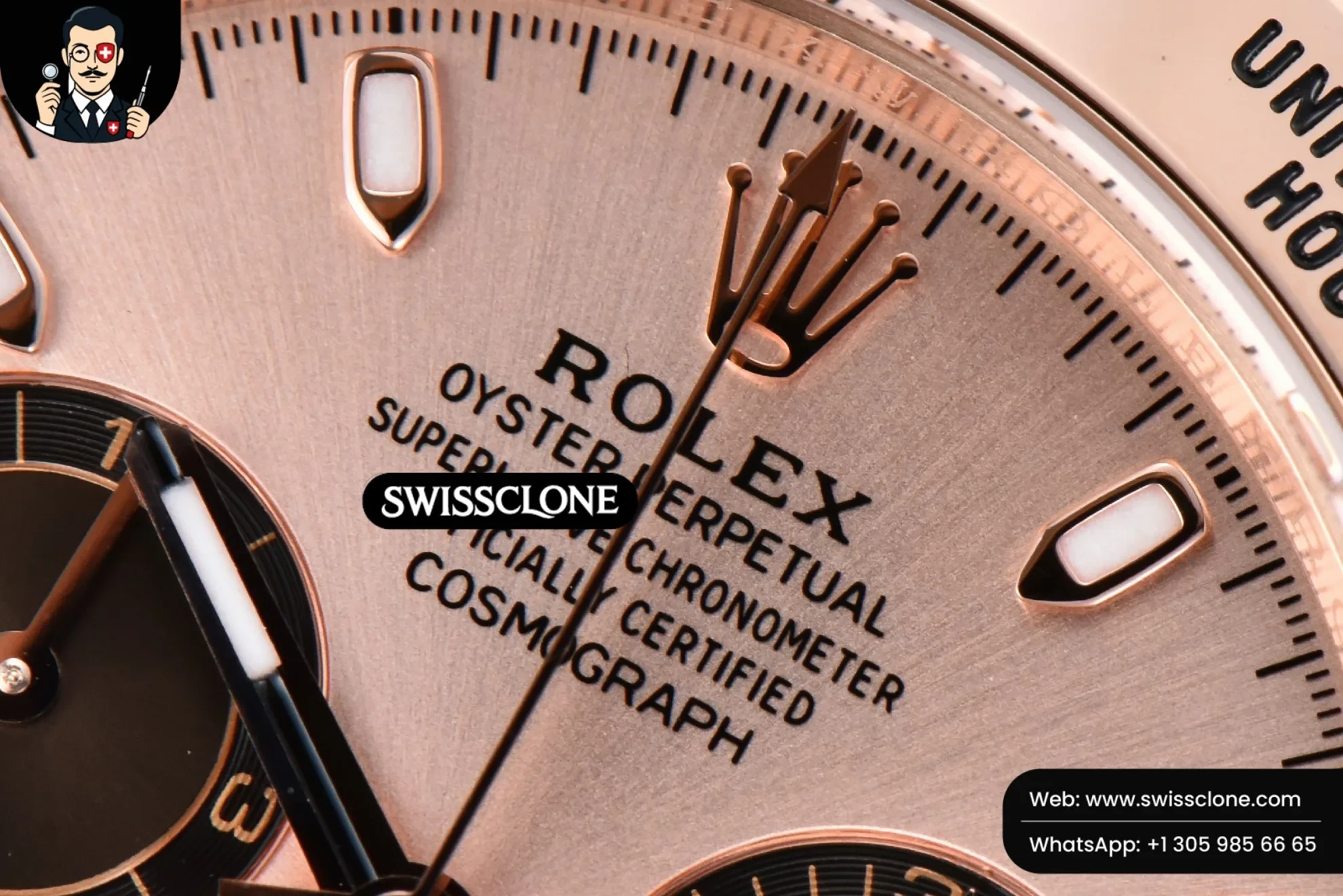 Rolex Daytona 116505 BTF Dial Black Subdial BT Factory 1:1 Super Clone - Clasp & Bracelet Finishing