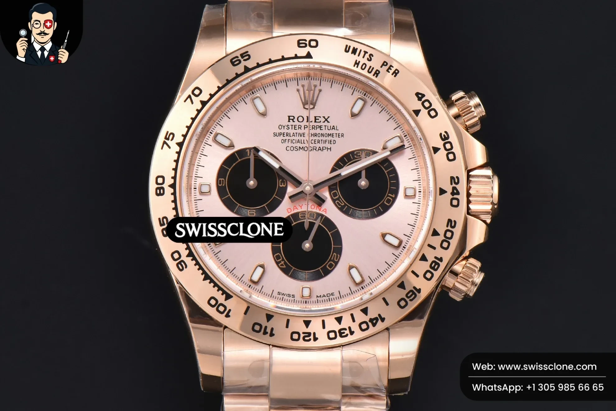 Rolex Daytona 116505 Dial Lume Marker SH4130