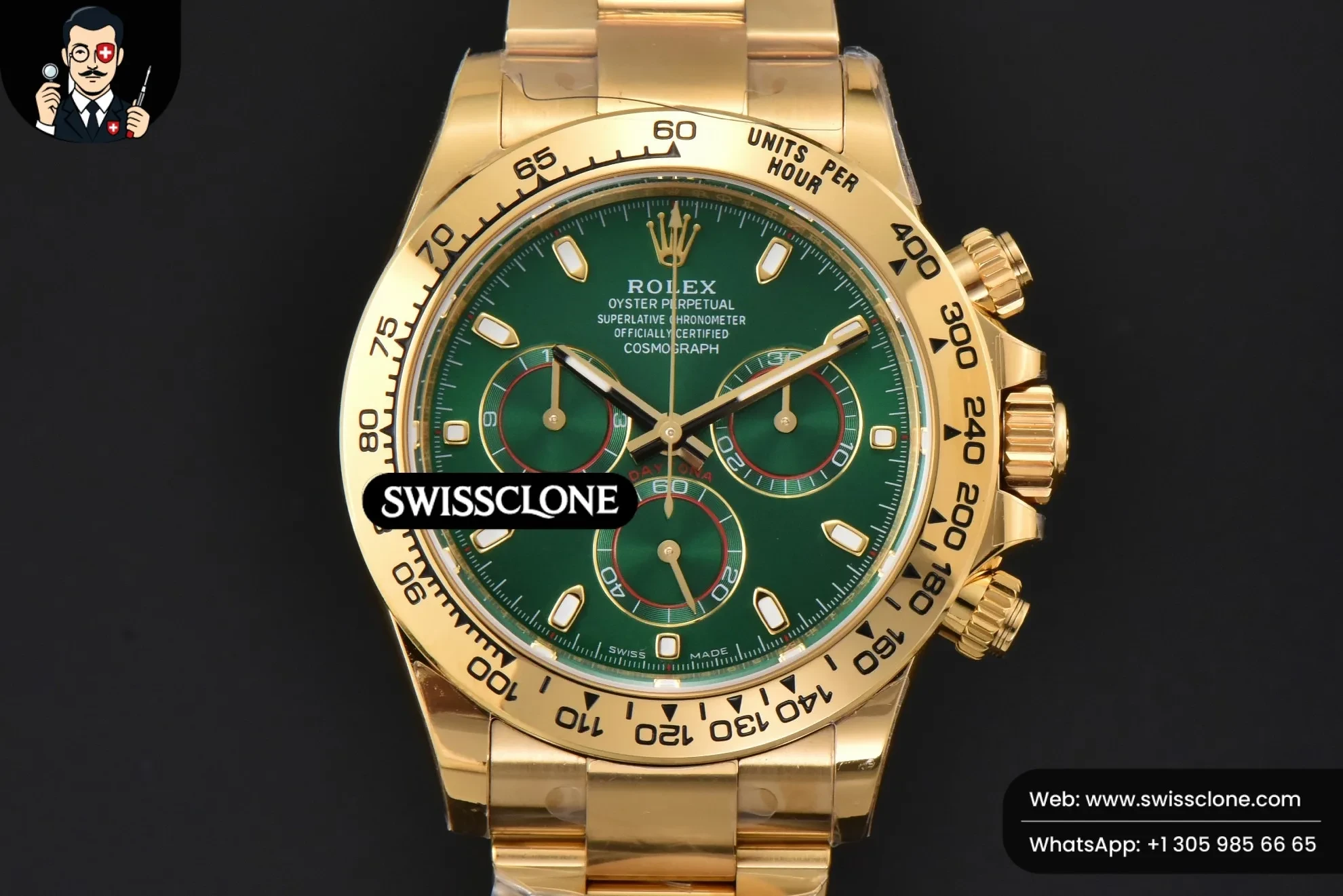 Rolex Daytona 116508 BTF Green Dial