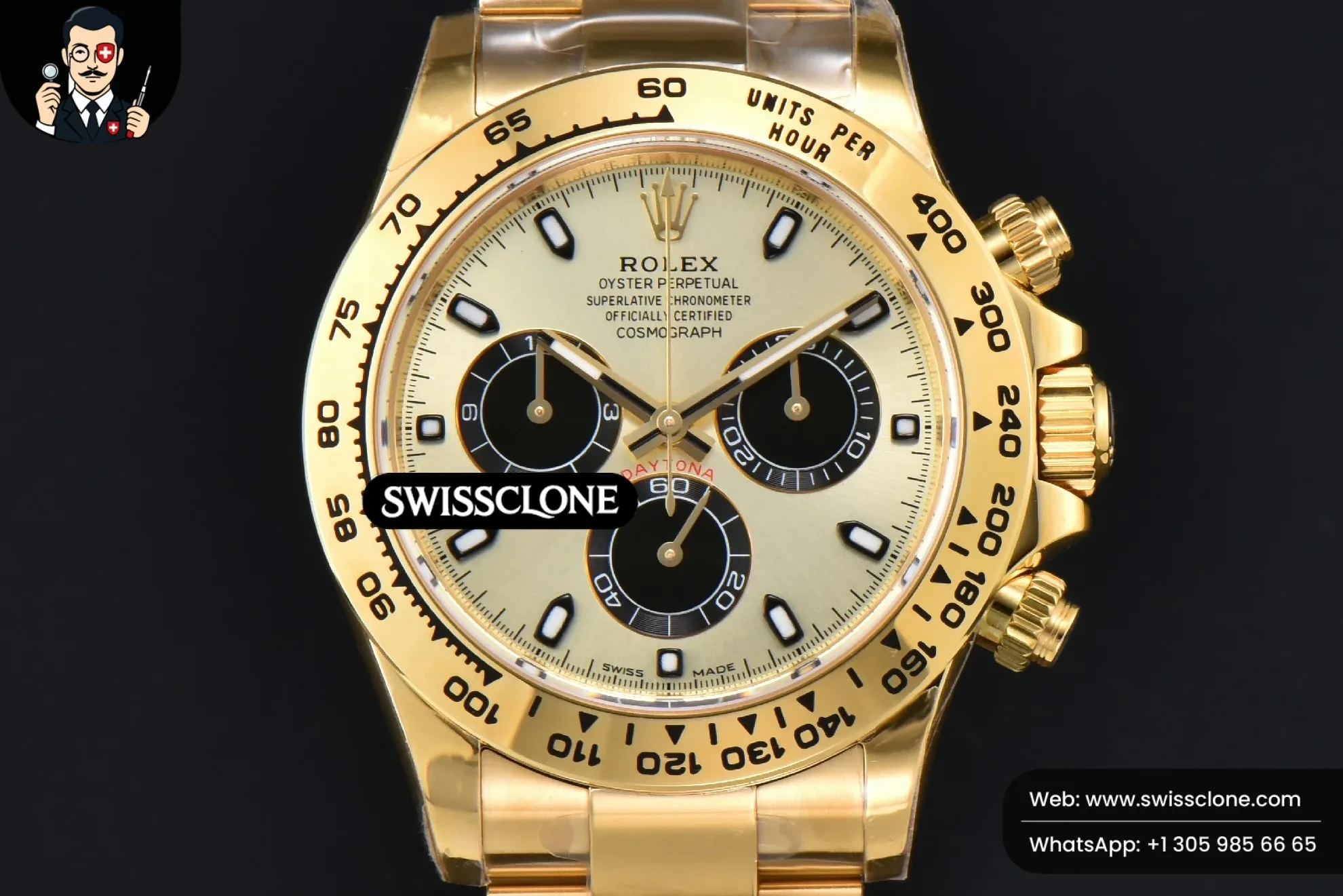 Rolex Daytona 116508 Dial Lume Marker SH4130